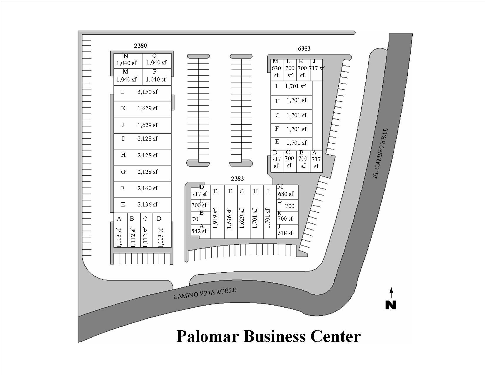 Palomar Business Center Site Plan